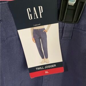 GAP Twill Jogger Navy Blue